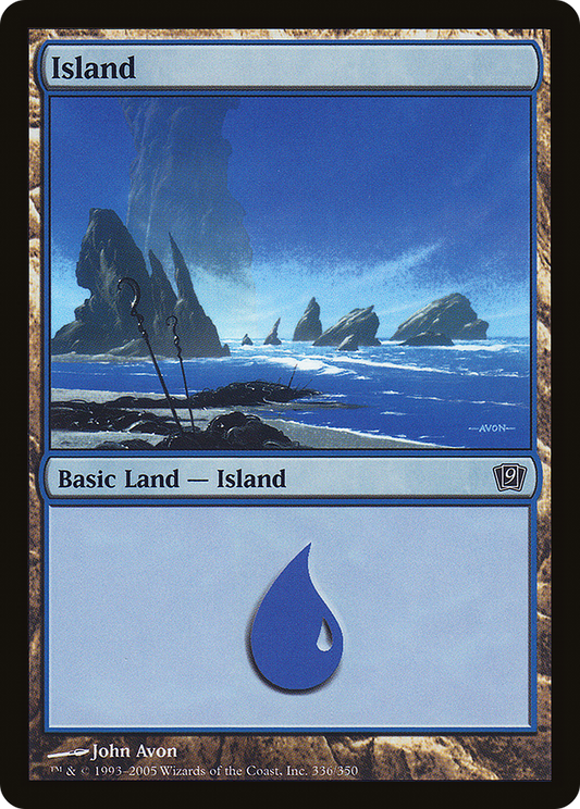 Island (9ED-336★) - 9th Edition Foil