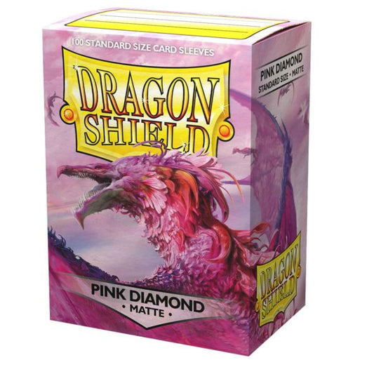 [Matte Sleeves] Pink Diamond 100pcs