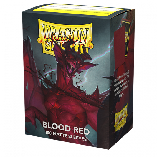 [Matte Sleeves] Blood Red 100pcs