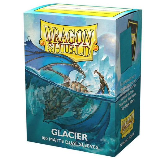 [Matte Dual Sleeves] Glacier 100pcs