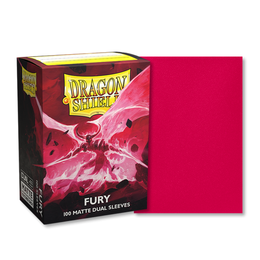 [Matte Dual Sleeves] Fury 100pcs