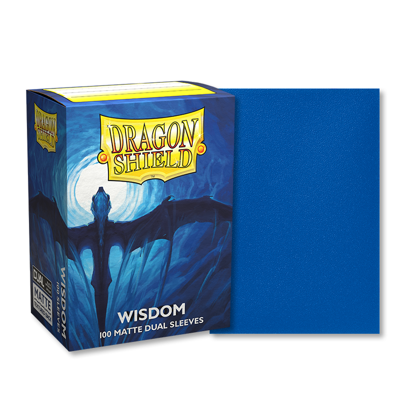 [Matte Dual Sleeves] Wisdom 100pcs