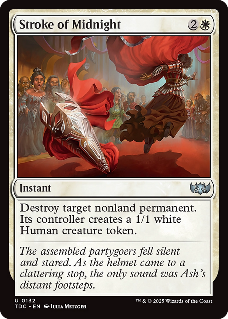 Stroke of Midnight (TDC-132) - Commander: Tarkir: Dragonstorm