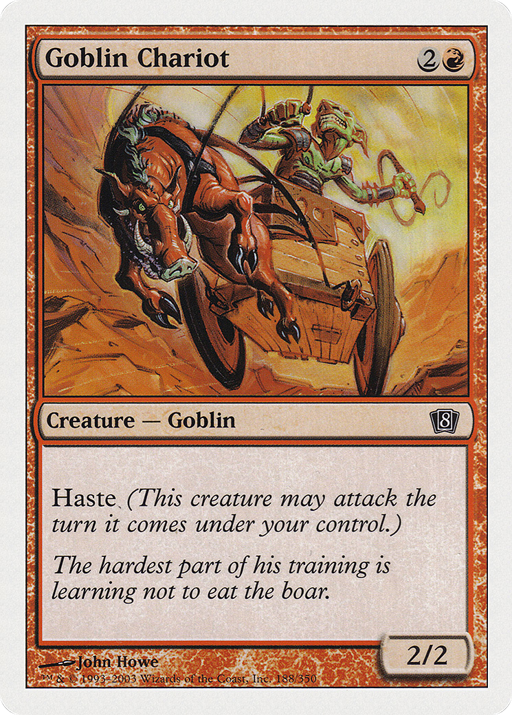 Goblin Chariot (8ED-188★) - 8th Edition