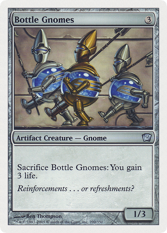 Bottle Gnomes (9ED-290) - 9th Edition Foil