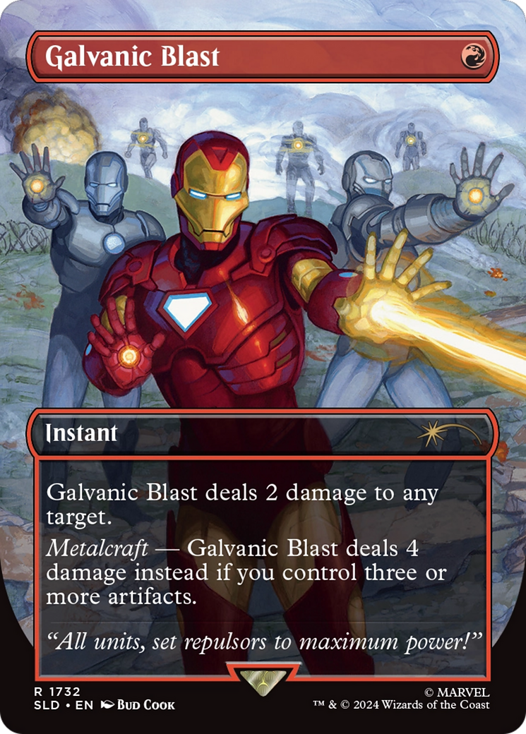 Galvanic Blast (SLD-1732) - Secret Lair Drop (Borderless)