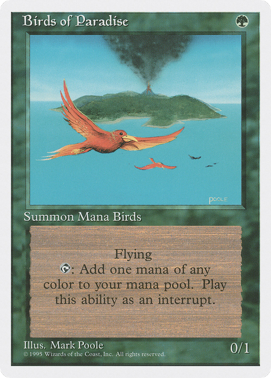 Birds of Paradise (4ED-118) - Fourth Edition