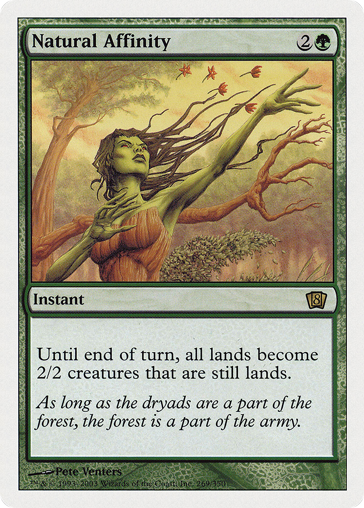 Natural Affinity (8ED-269★) - 8th Edition Foil
