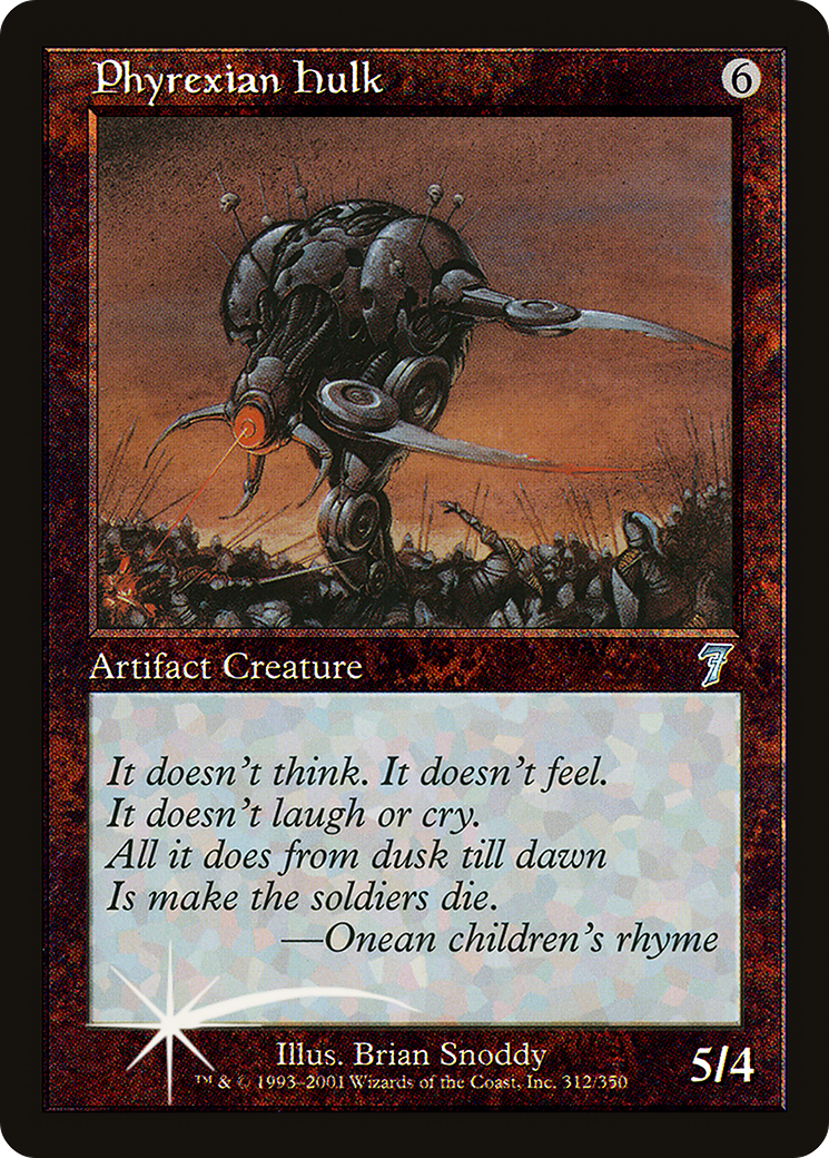 Phyrexian Hulk (7ED-312★) - 7th Edition Foil