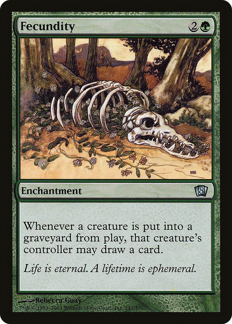 Fecundity (8ED-247★) - 8th Edition Foil