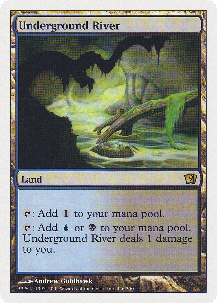 Underground River (9ED-326) - 9th Edition