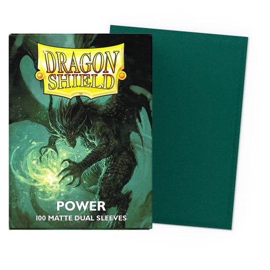 [Matte Dual Sleeves] Power 100pcs