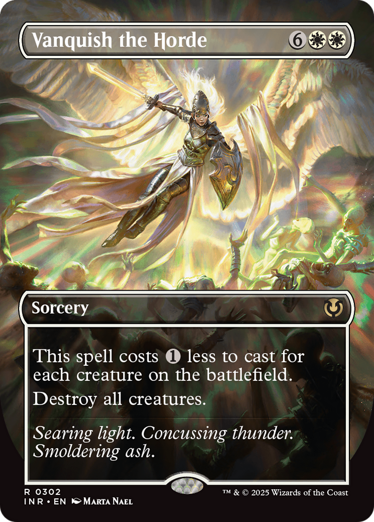 Vanquish the Horde (Borderless) (INR-302) - Innistrad Remastered
