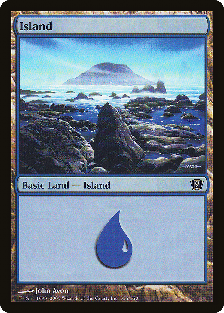Island (9ED-335) - 9th Edition