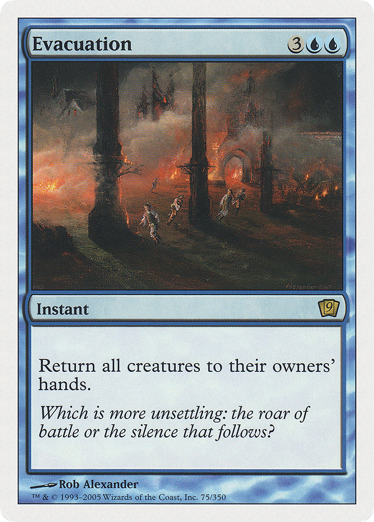 Evacuation (9ED-075) - 9th Edition