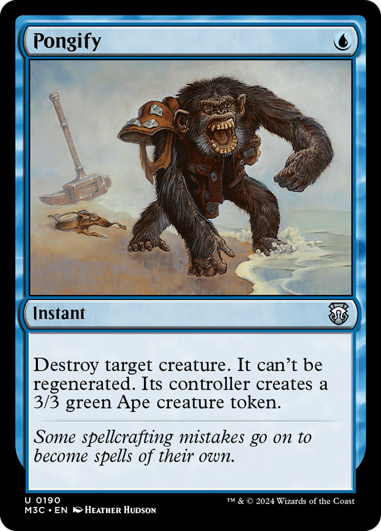 Pongify (M3C-190) - Modern Horizons 3 Commander