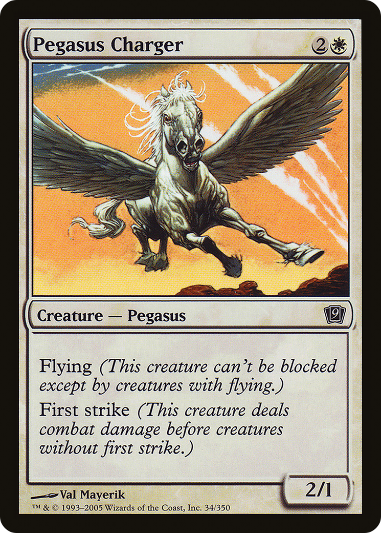 Pegasus Charger (9ED-34★) - 9th Edition