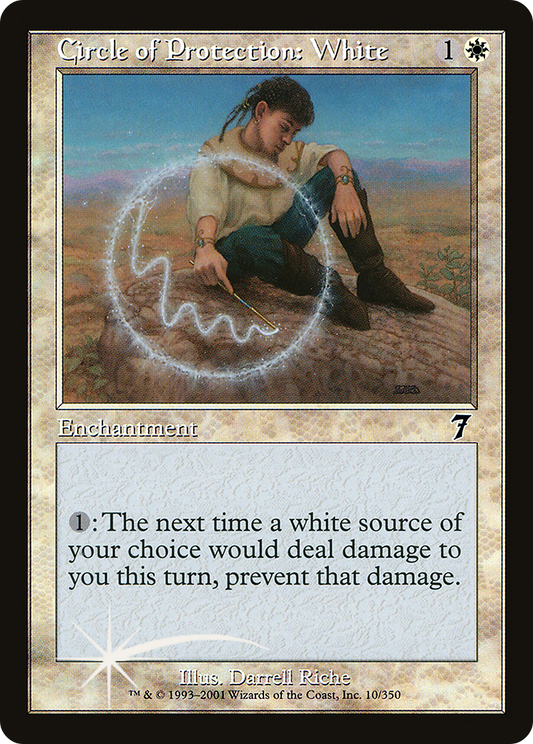Circle of Protection: White (7ED-010) - 7th Edition