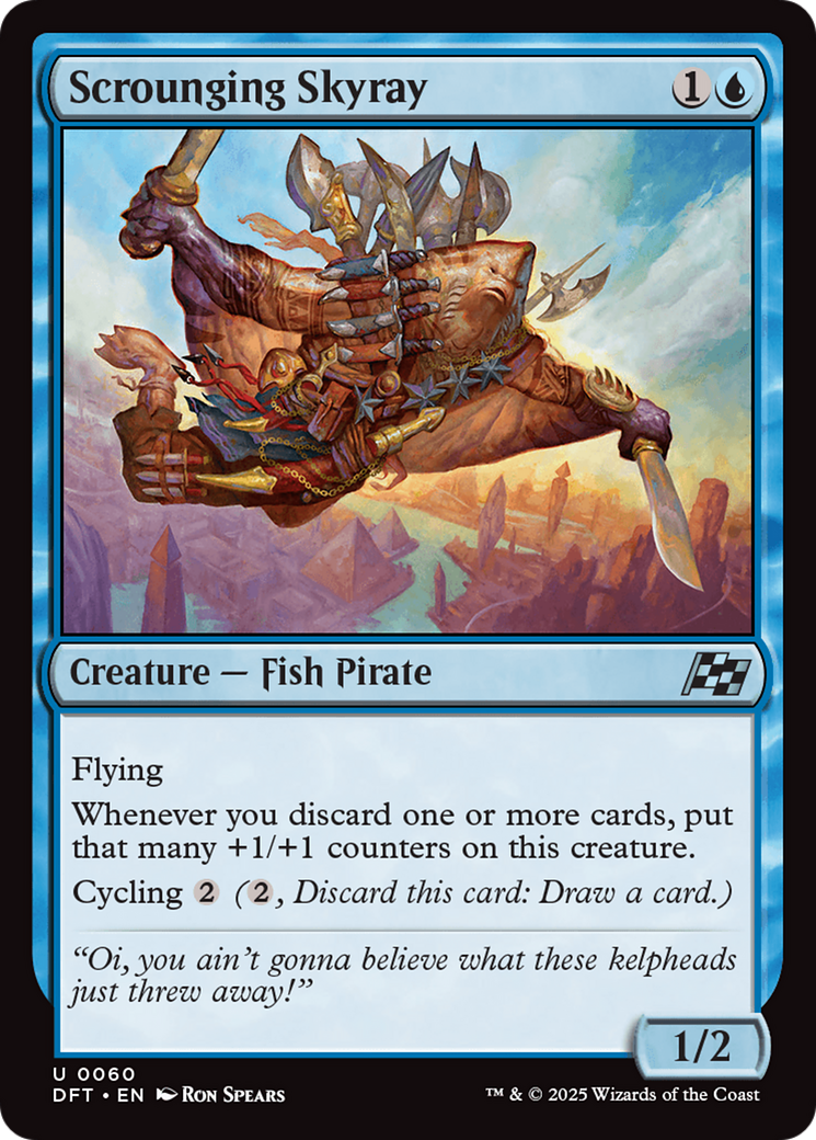Scrounging Skyray (DFT-060) - Aetherdrift Foil