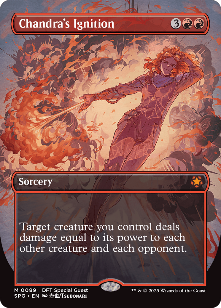 Chandra's Ignition (Borderless) (SPG-089) - Special Guests