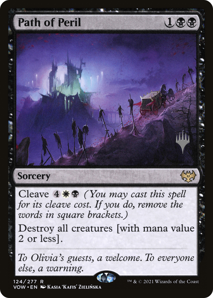 Path of Peril (PPDSK-124) - Innistrad: Crimson Vow Promos Foil