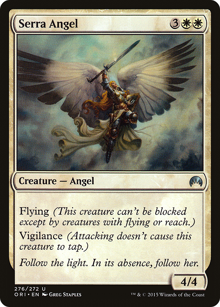 Serra Angel (ORI-276) - Magic Origins Foil