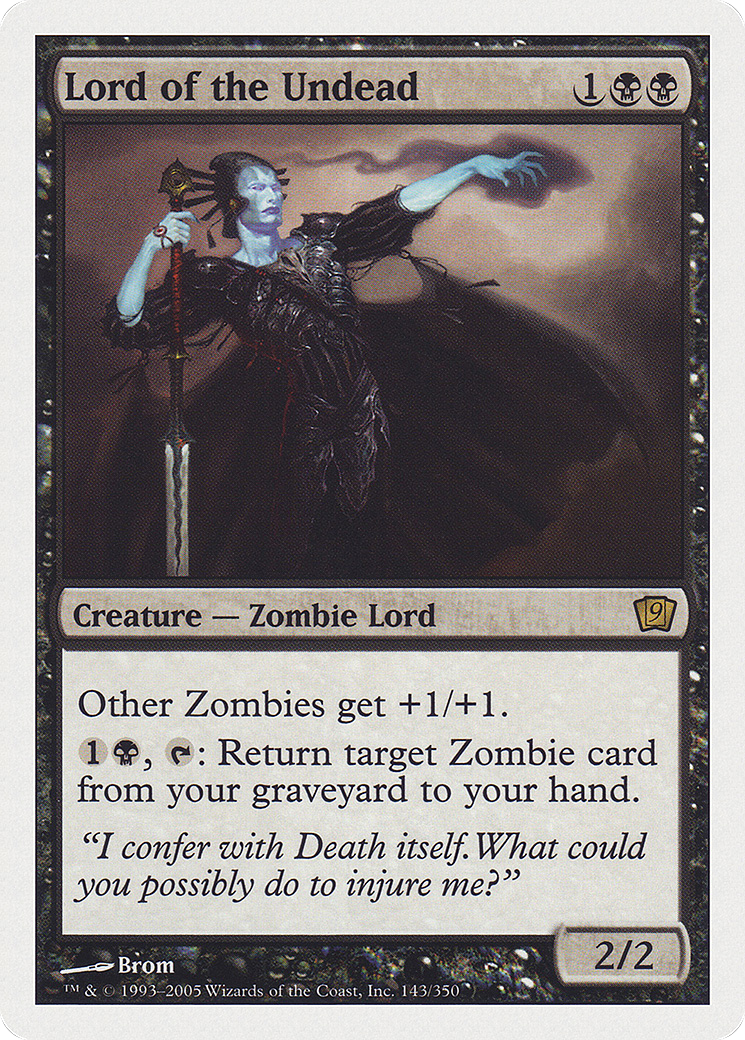 Lord of the Undead (9ED-143) - 9th Edition Foil