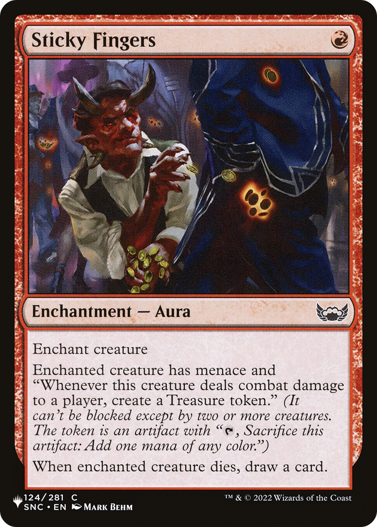 Sticky Fingers (LIST-SNC-124) - The List
