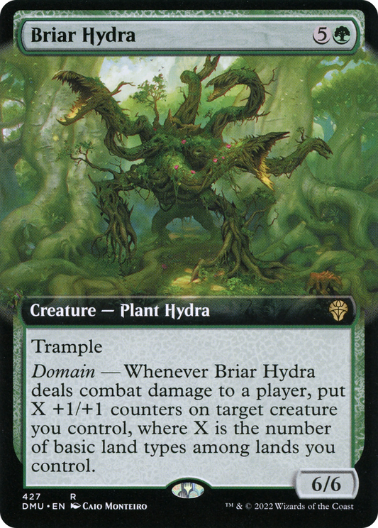Briar Hydra (Extended Art) (DMU-427) - Dominaria United: (Extended Art)