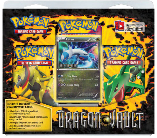 Dragon Vault Latios 3-Pack Blister