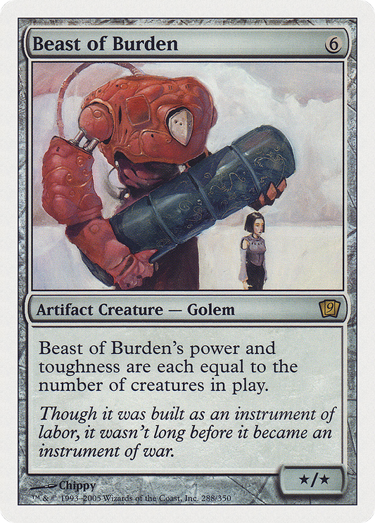 Beast of Burden (9ED-288★) - 9th Edition Foil