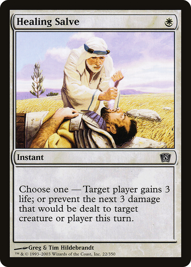Healing Salve (8ED-022) - 8th Edition Foil