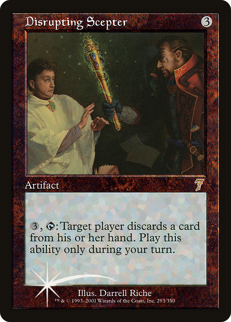 Disrupting Scepter (7ED-293★) - 7th Edition Foil