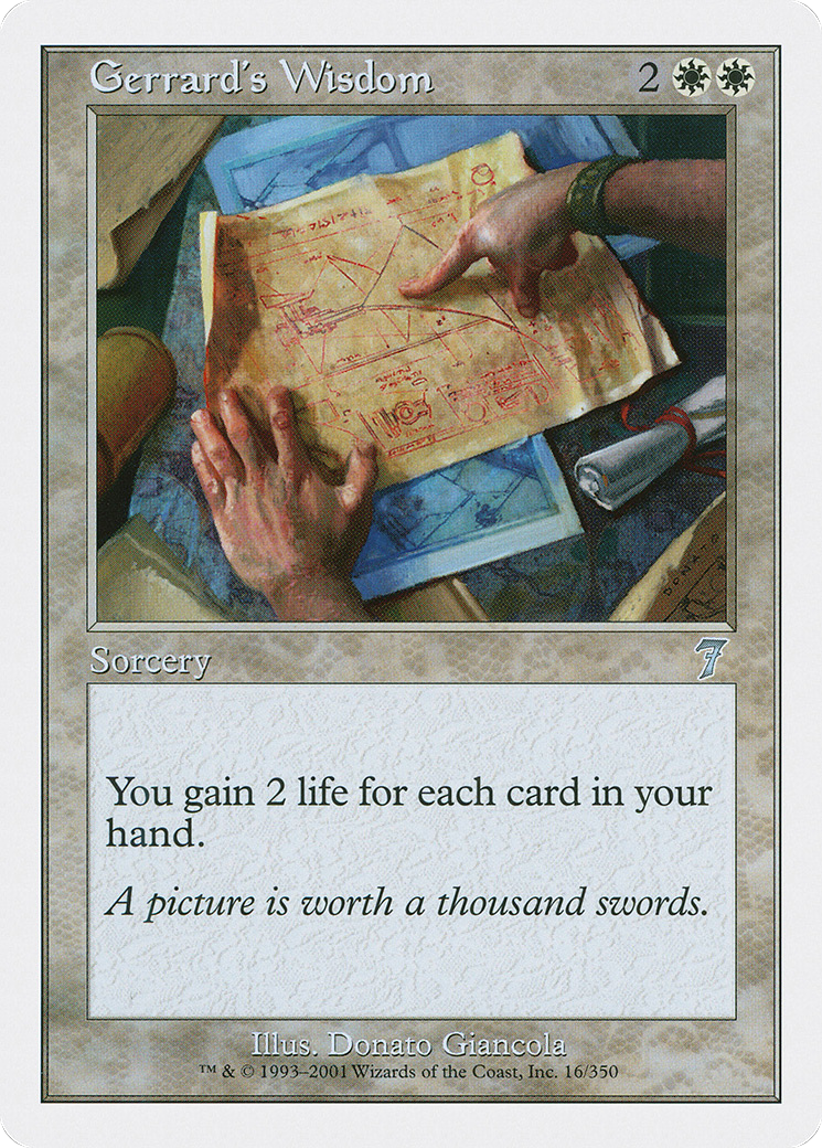 Gerrard's Wisdom (7ED-16★) - 7th Edition