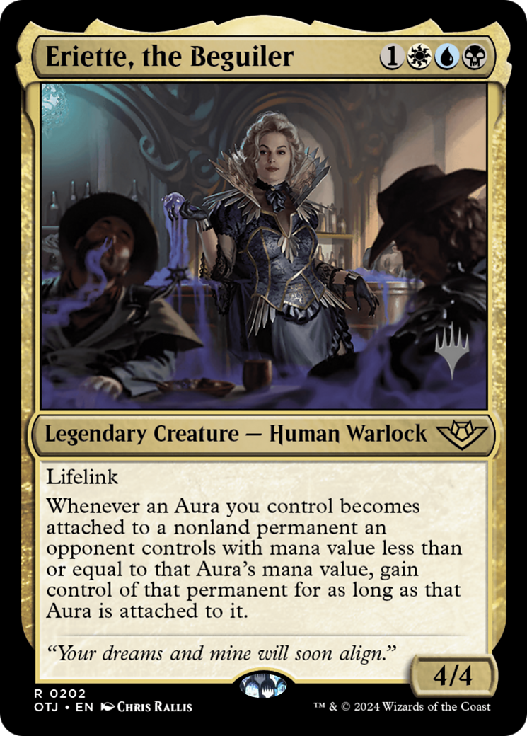 Eriette, the Beguiler (PPOTJ-202) - Outlaws of Thunder Junction Promos