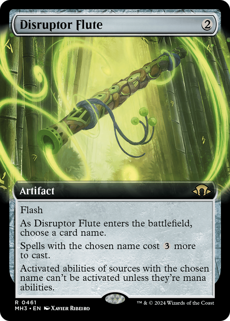 Disruptor Flute (Extended Art) (MH3-461) - Modern Horizons 3: (Extended Art) Foil