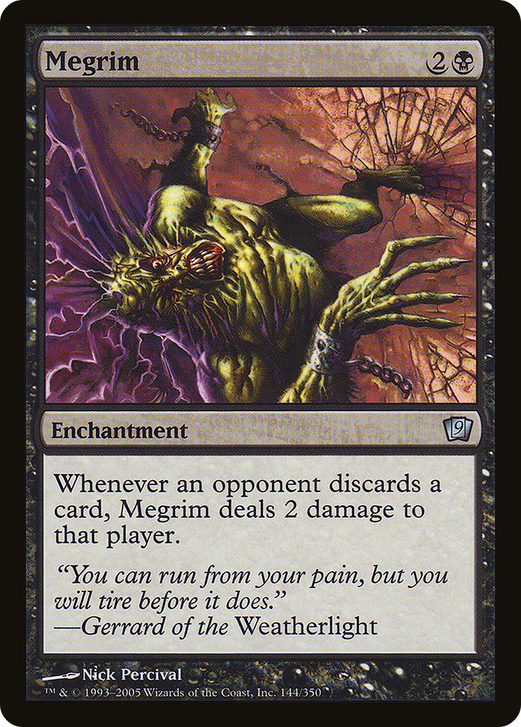 Megrim (9ED-144★) - 9th Edition