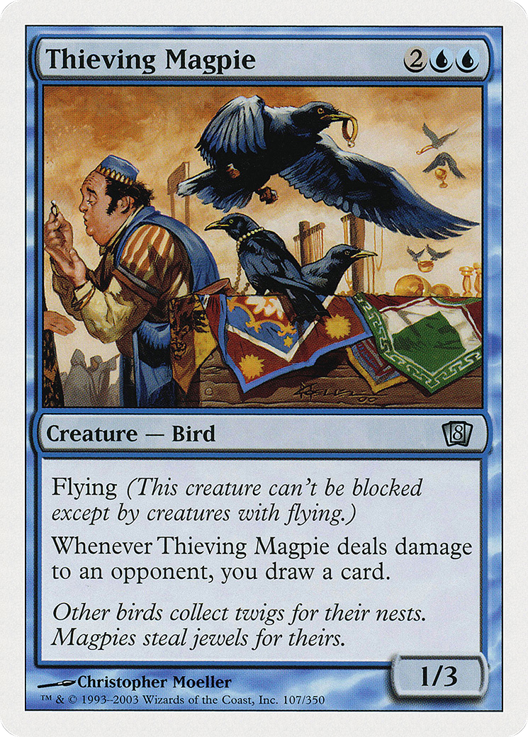 Thieving Magpie (8ED-107★) - 8th Edition Foil