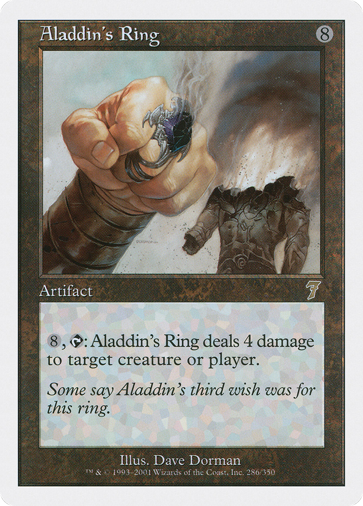 Aladdin's Ring (7ED-286★) - 7th Edition