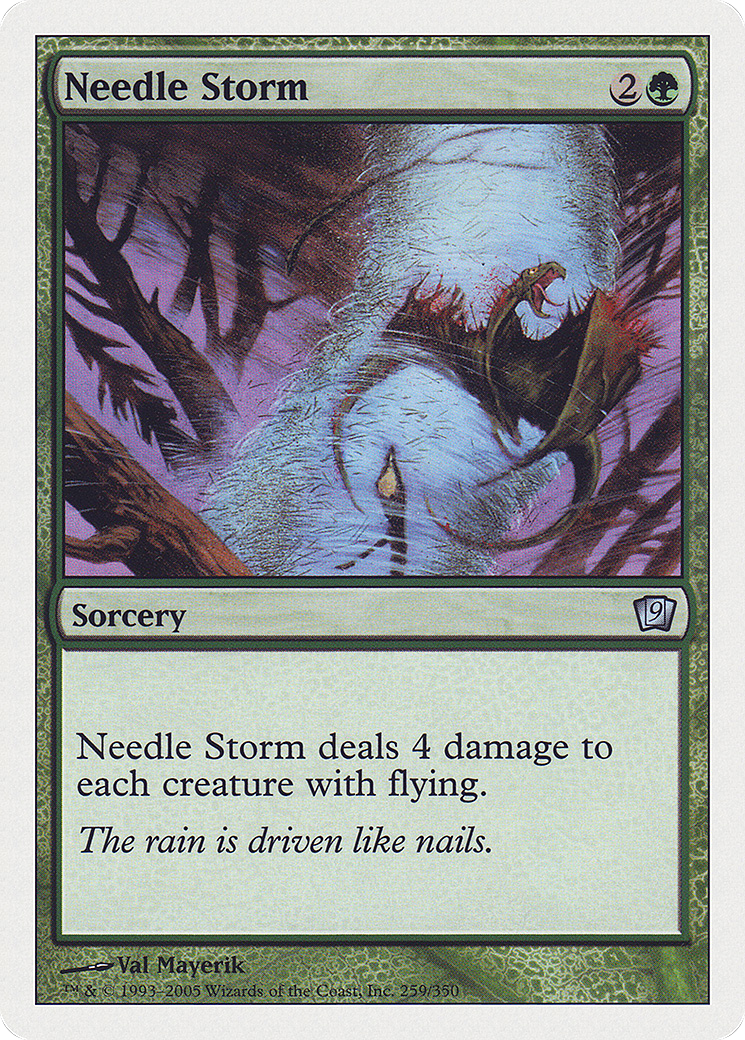 Needle Storm (9ED-259★) - 9th Edition