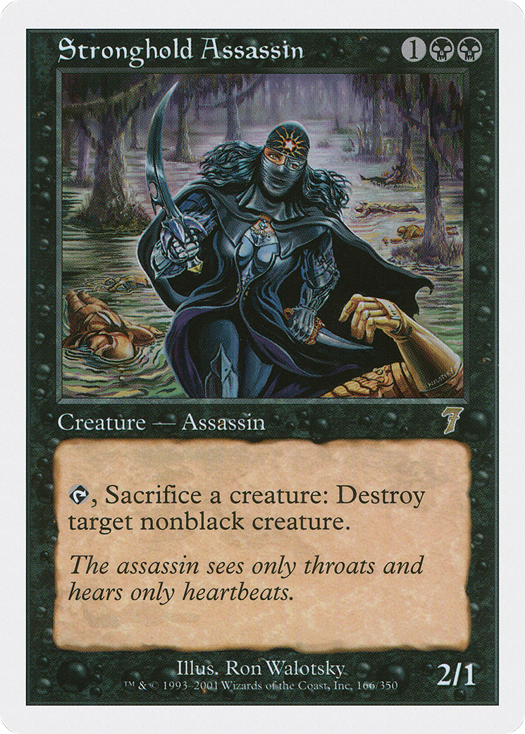 Stronghold Assassin (7ED-166★) - 7th Edition Foil