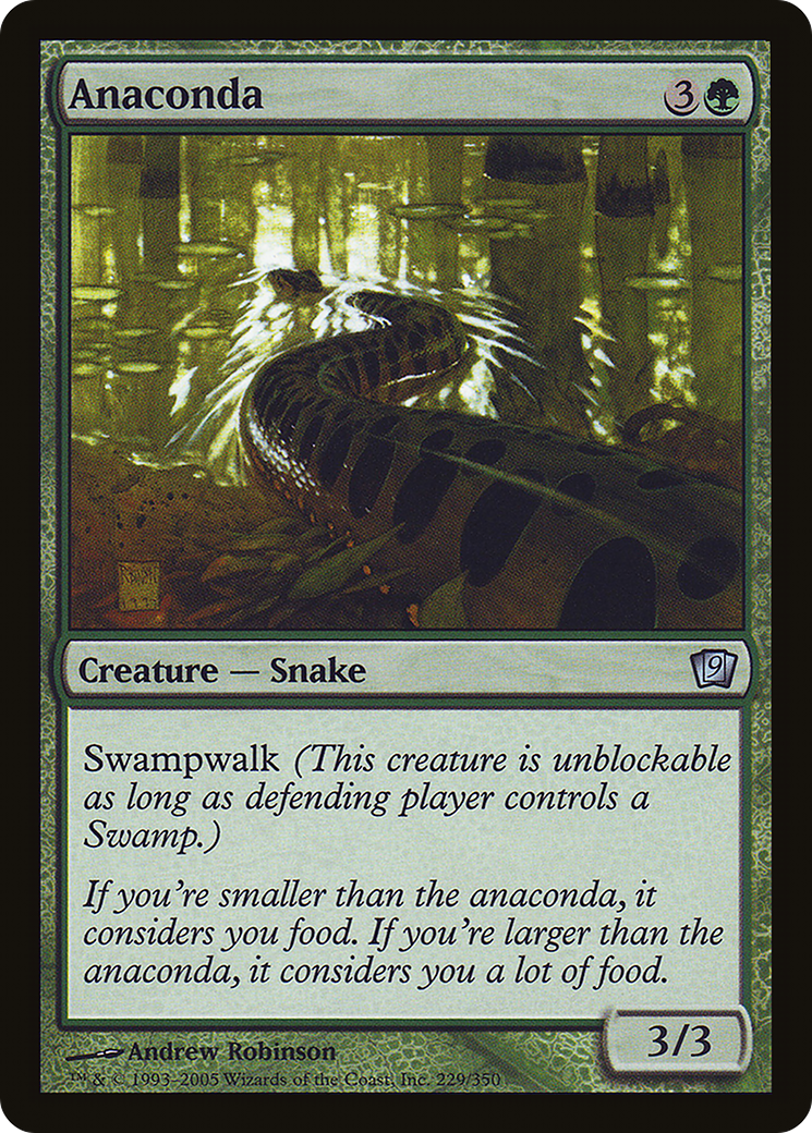 Anaconda (9ED-229★) - 9th Edition