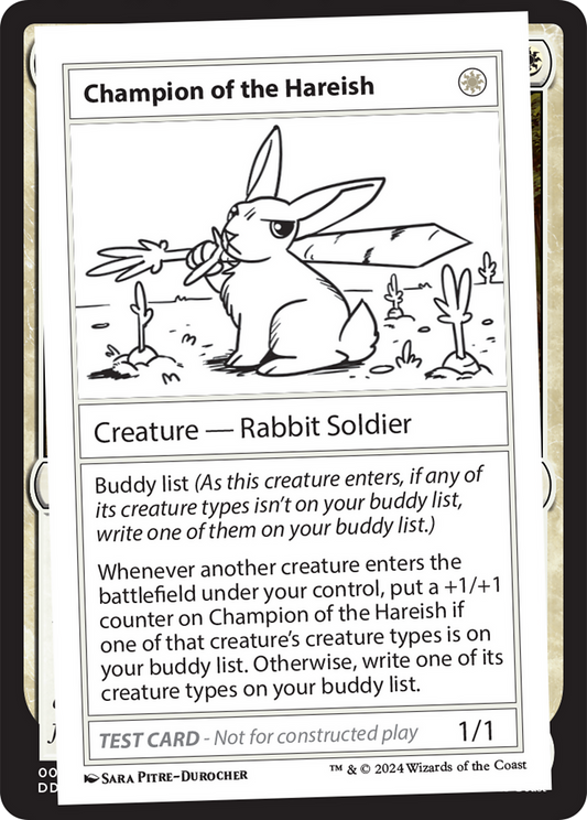 Champion of the Hareish (MB2PC-) - Mystery Booster 2