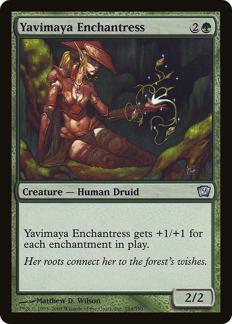 Yavimaya Enchantress (9ED-284) - 9th Edition