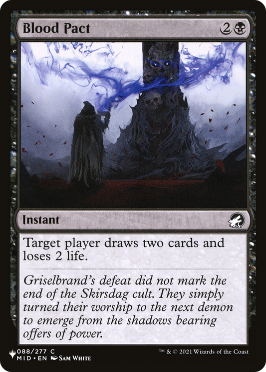 Blood Pact (LIST-MID-88) - The List