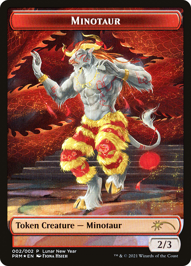 Minotaur Token (2021 Lunar New Year Promo) (UMP-02★) - Year of the Ox 2021