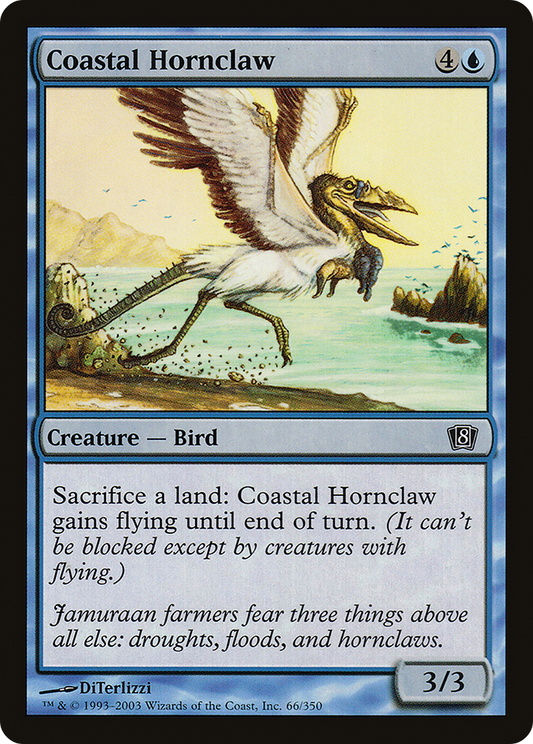 Coastal Hornclaw (8ED-66★) - 8th Edition