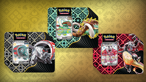 [PRE ORDER 1-2 Working Days] Pokémon TCG: Scarlet & Violet—Paldean Fates Tin